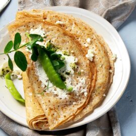 Panqueca low carb cream cheese
